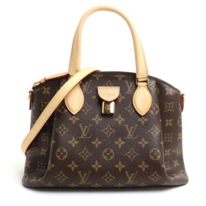 k24 187 1 1 Louis Vuitton Piano Tote Monogram Canvas Brown