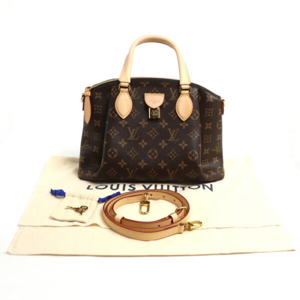 k24 187 1 8 Louis Vuitton Rivolie PM 2Way Shoulder Bag Monogram Brown