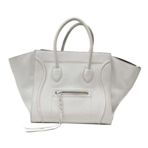 k24 2340 1 Celine Luggage Phantom Bag White