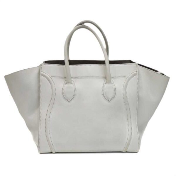 k24 2340 3 Celine Luggage Phantom Bag White