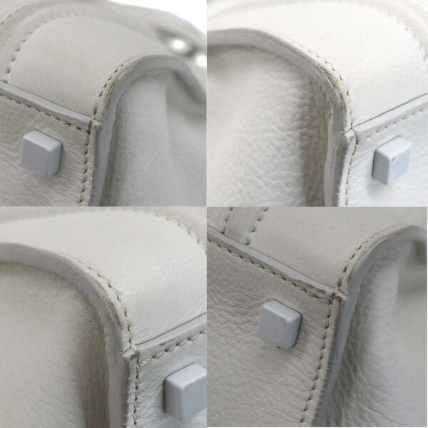 k24 2340 6 Celine Luggage Phantom Bag White