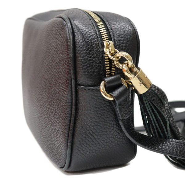 k24 3941 4 Gucci Soho Small Disco Bag Leather Black