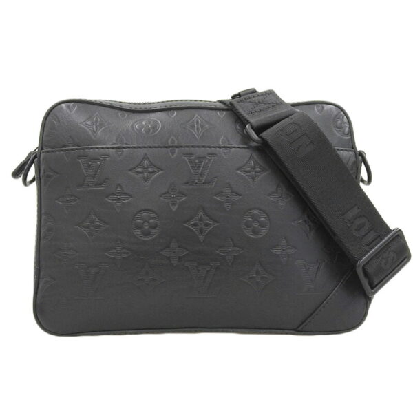 lv1537 1 Louis Vuitton Monogram Shadow Duo Canvas Messenger Bag