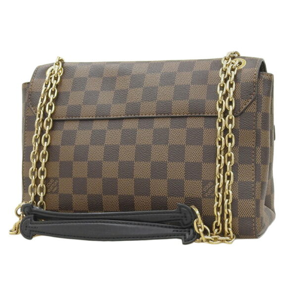 lv1586 2 Louis Vuitton Vavin PM Damier Canvas Shoulder Bag Noir