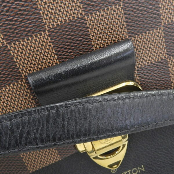 lv1586 5 Louis Vuitton Vavin PM Damier Canvas Shoulder Bag Noir