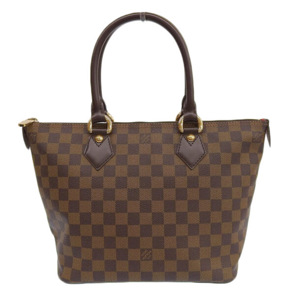 lv1594 1 Louis Vuitton Saleya PM Damier Canvas Tote Bag Ebene