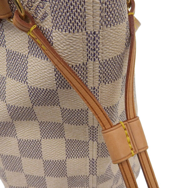 lv1595 6 Louis Vuitton Neverfull PM Damier Azur Canvas Tote Bag