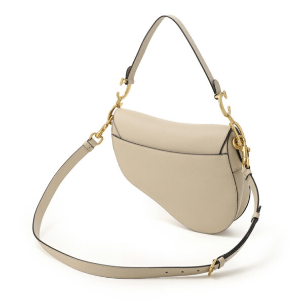 m0455cbaa 51u04 Dior Saddle Calfskin Handbag Beige