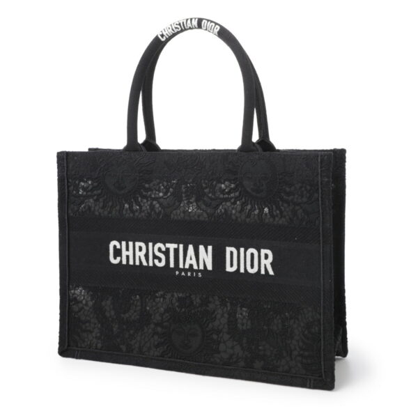 m1296zecy 91101 Dior Book Tote Bag Black