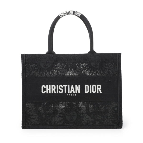 m1296zecy 91102 Dior Book Tote Bag Black