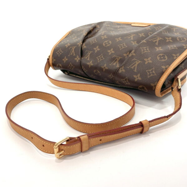 n2108537 7 Louis Vuitton Menilmontant MM Shoulder Bag Brown