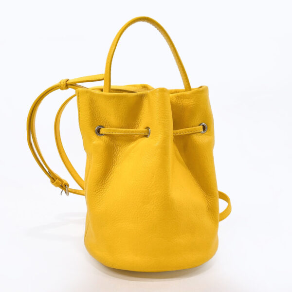 n2118649 4 Balenciaga Bucket Bag Everyday Leather Yellow