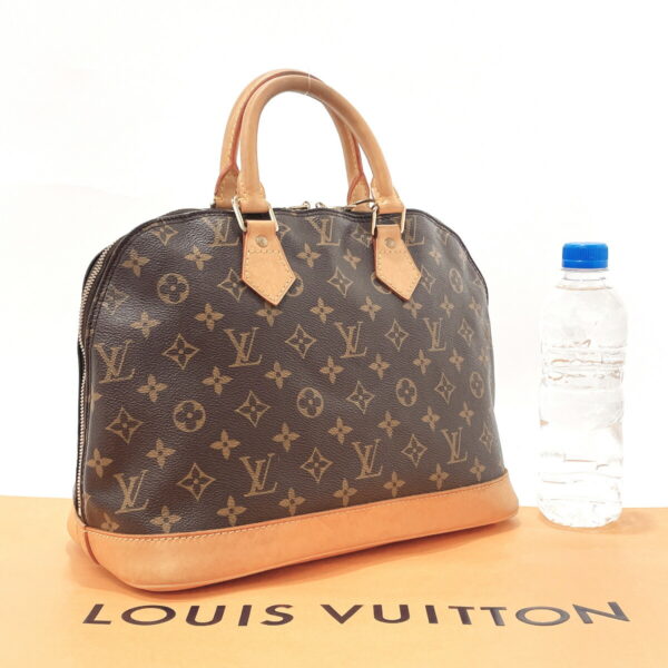 n2118778 2 Louis Vuitton Alma PM Handbag Monogram Brown