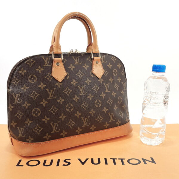 n2118800 2 Louis Vuitton Alma PM Handbag Monogram Brown