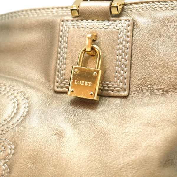 n22 395 9 Loewe Amazona Leather Handbag