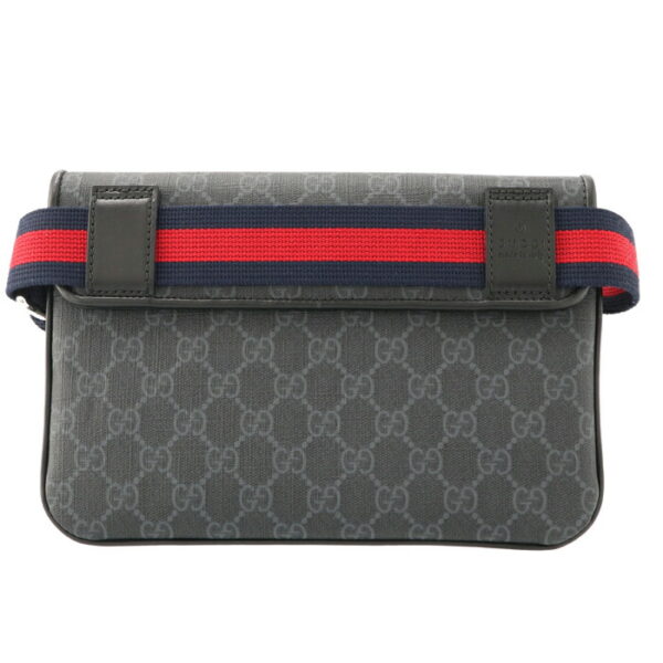 n27249 1 Gucci GG Supreme Web Stripe Belt Bag