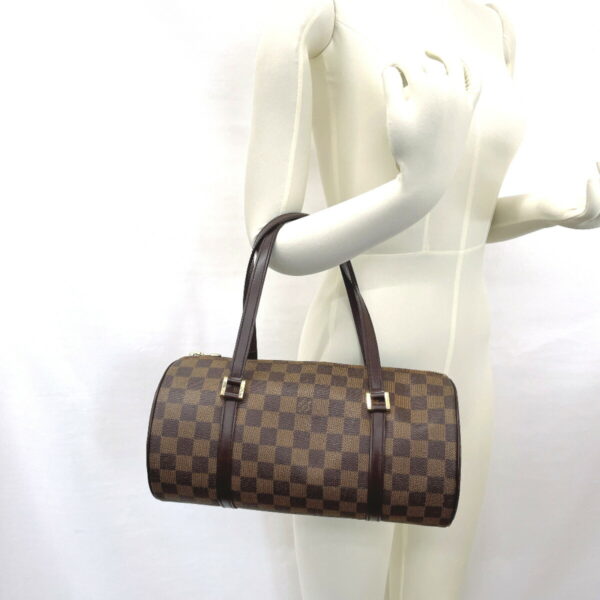 n3029583 14 Louis Vuitton Papillon 30 Handbag Damier Brown