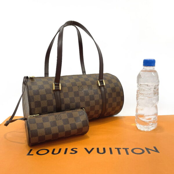 n3029583 2 Louis Vuitton Papillon 30 Handbag Damier Brown