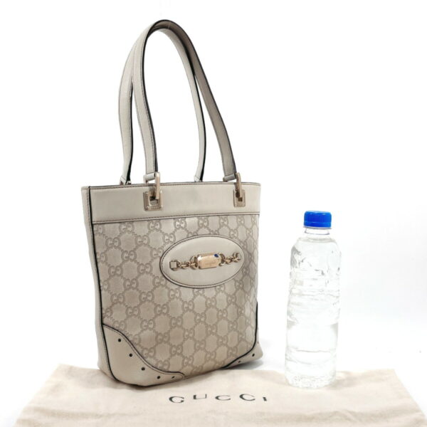 n3061171 2 Gucci Bucket Tote Bag Shima Leather Ivory