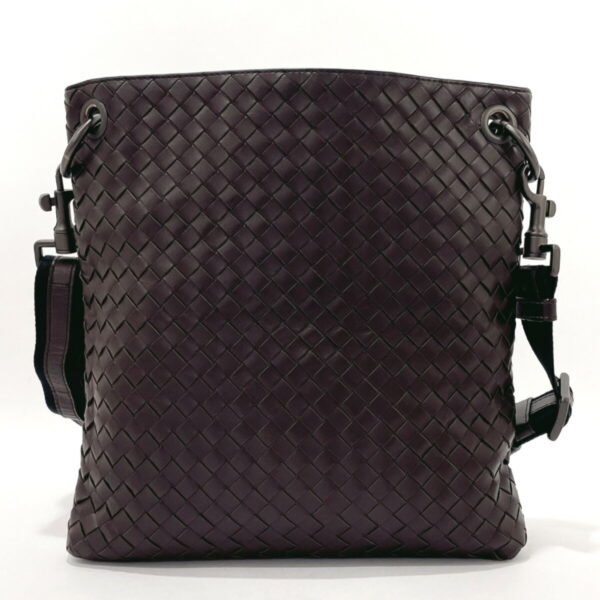 n3061197 3 Bottega Veneta Intrecciato Shoulder Bag Leather Brown