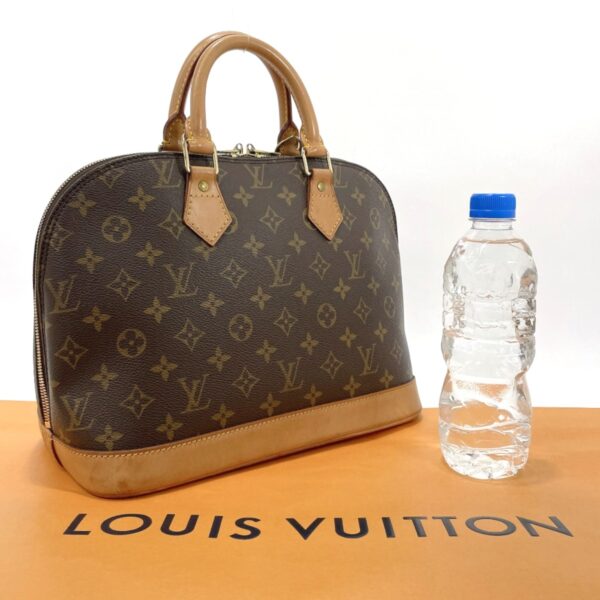 n3081897 2 Louis Vuitton Alma Handbag Monogram Brown