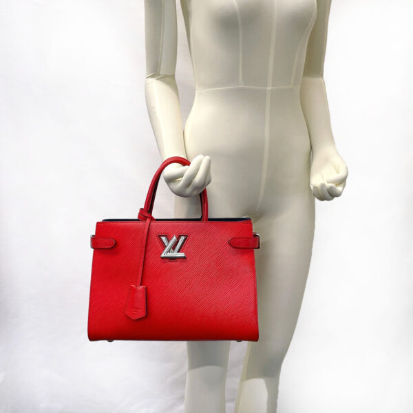 n3092039 11 Louis Vuitton Twist Tote 2Way Tote Bag Epi Leather Red