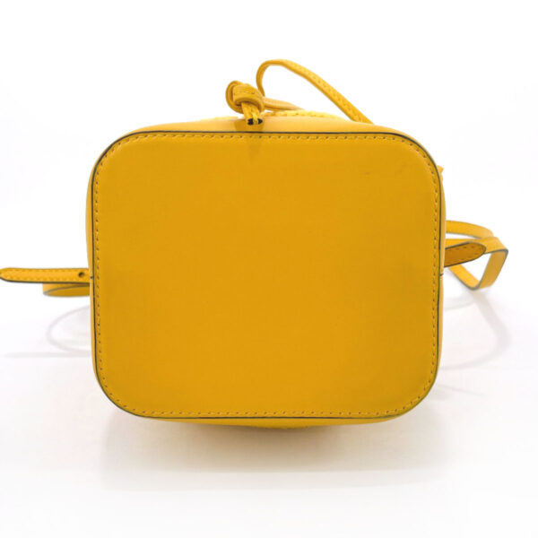 n3092040 4 Fendi Mon Tresor Mini Drawstring Shoulder Bag Leather Yellow