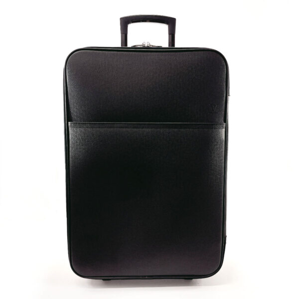 n3092112 1 Louis Vuitton Pegas 55 Suitcase Taiga Black