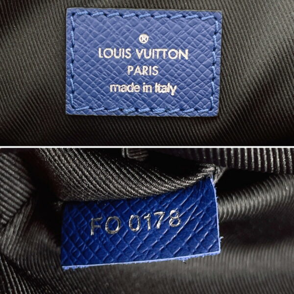 n3092198 10 Louis Vuitton Bum Bag Outdoor Body Bag Taiga Blue