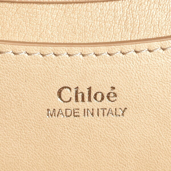 n3102213 10 Chloe Kiss Hobo Shoulder Bag Leather Beige