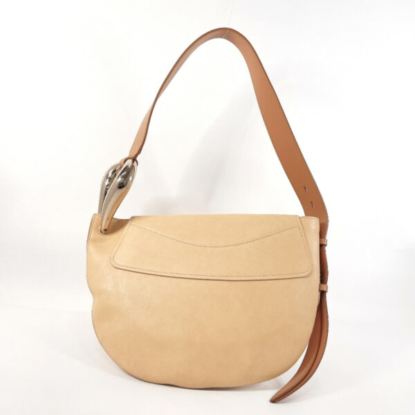 n3102213 3 Chloe Kiss Hobo Shoulder Bag Leather Beige