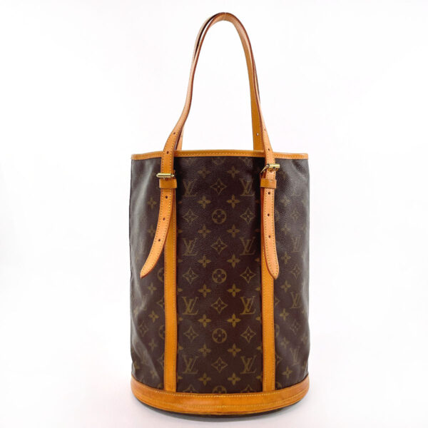 n3112945 3 Louis Vuitton Bucket GM Tote Bag Monogram Brown