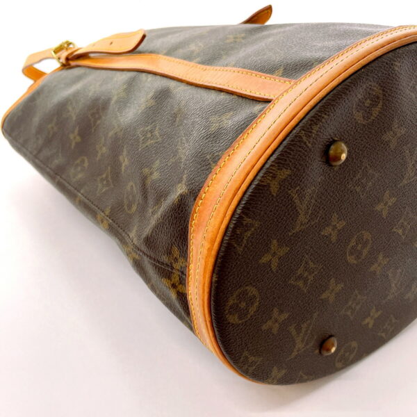 n3112945 5 Louis Vuitton Bucket GM Tote Bag Monogram Brown