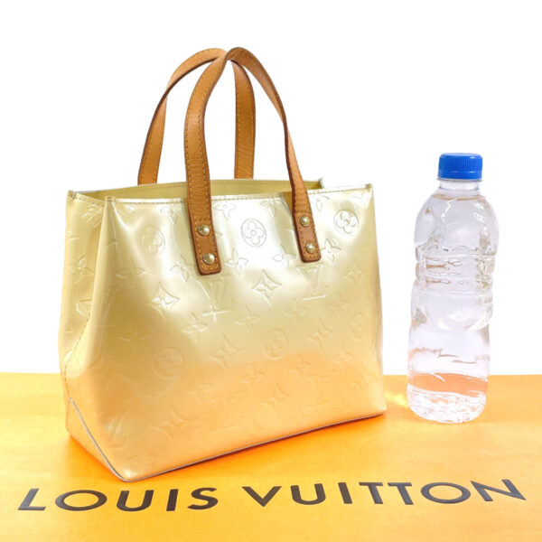 n3112948 2 Louis Vuitton Lead PM Tote Bag Monogram Vernis Yellow