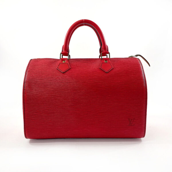 n3123212 1 Louis Vuitton Speedy 30 Handbag Epi Leather Red