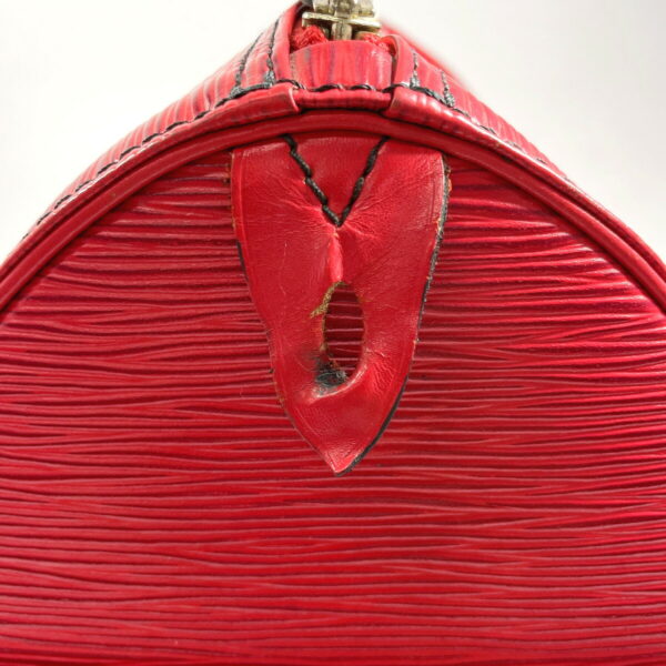 n3123212 12 Louis Vuitton Speedy 30 Handbag Epi Leather Red