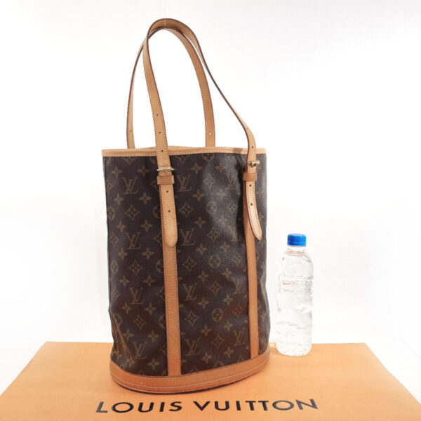 n3123296 2 Louis Vuitton Bucket GM Tote Bag Monogram Brown