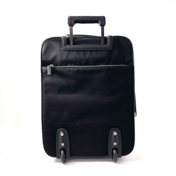 n3123416 3 Prada Suitcase Carry Case Nylon Saffiano Leather Black