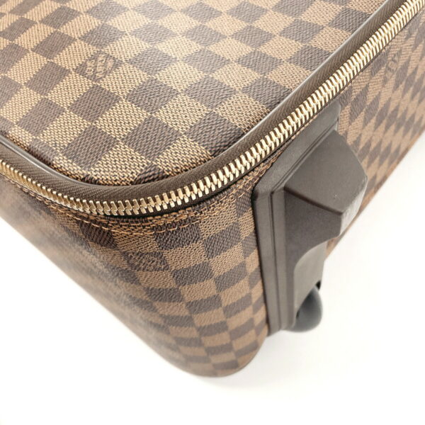 n3123431 8 Louis Vuitton Pegas 70 Suitcase Damier Brown