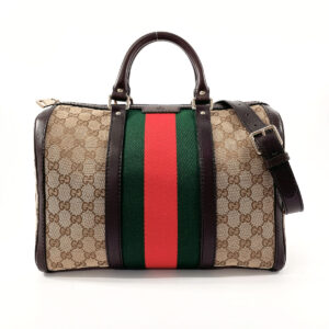 n3123433 1 Gucci GG Strawberry Handbag Blue Multicolor