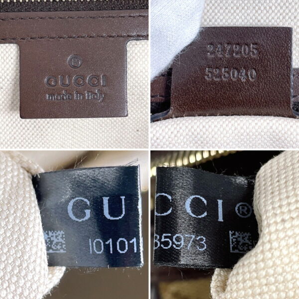 n3123433 10 Gucci Mini 2Way Sherry Line Handbag GG Brown