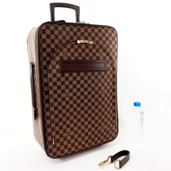 n4013557 2 Louis Vuitton Pegasus 55 Suitcase Damier Canvas Brown