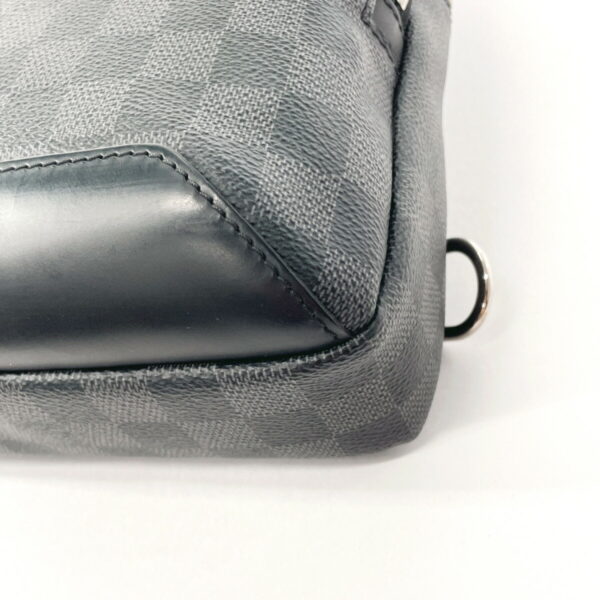 n4023890 6 Louis Vuitton Avenue Sling Bag Body Bag Damier Graphite Black