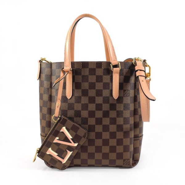 n4034217 1 Louis Vuitton Belmont NV BB Handbag Damier Brown