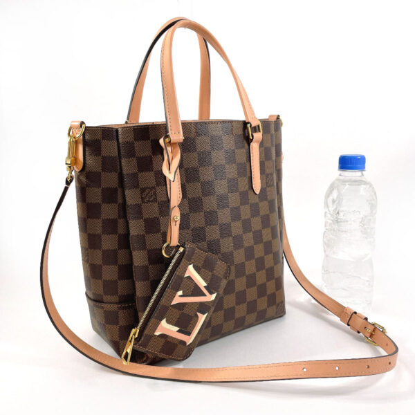 n4034217 2 Louis Vuitton Belmont NV BB Handbag Damier Brown