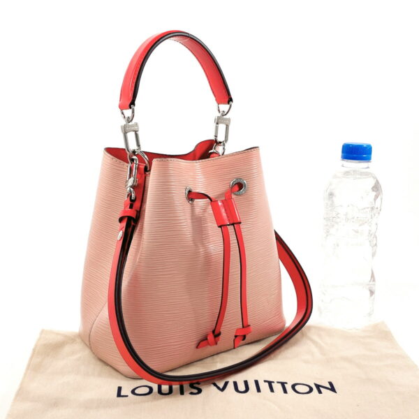 n4044329 2 Louis Vuitton Neonoe BB 2Way Shoulder Bag Epi Leather Pink