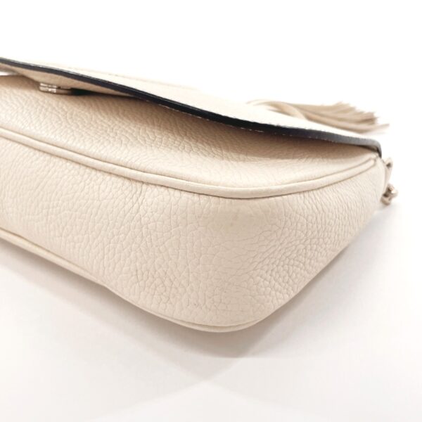 n4044642 6 Gucci Soho Chain Shoulder Bag Leather Ivory