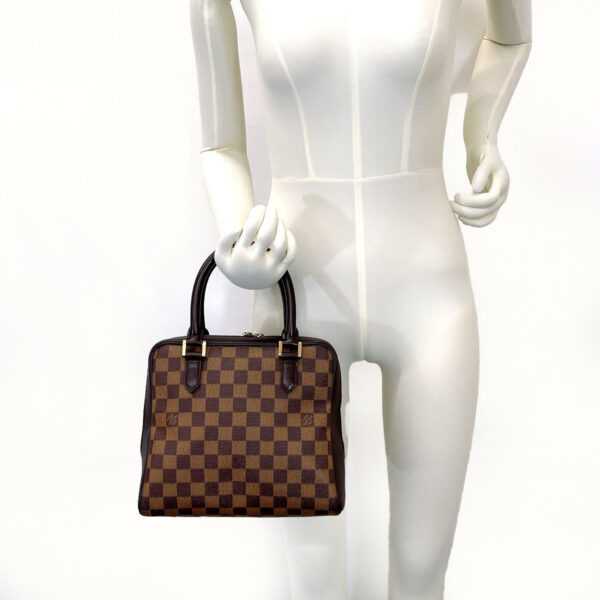 n4044643 11 Louis Vuitton Brera Handbag Damier Brown