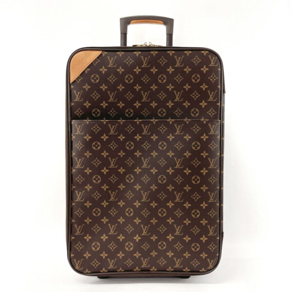 n4044645 1 Louis Vuitton Pegasus 55 Suitcase Monogram Brown