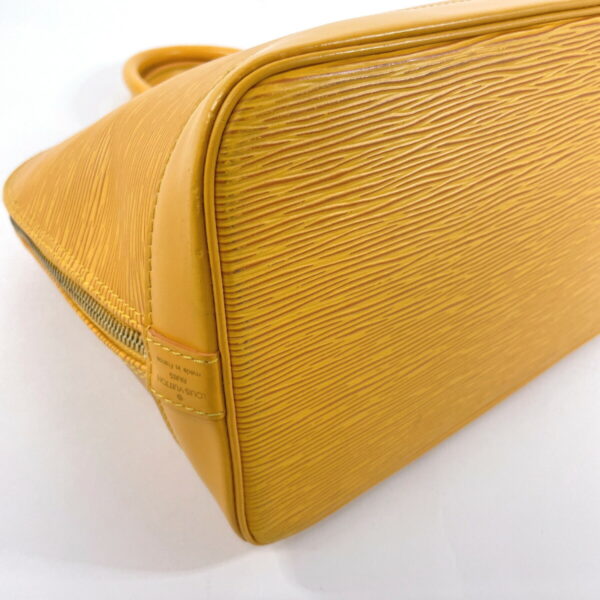 n4044653 5 Louis Vuitton Alma PM Handbag Epi Leather Yellow